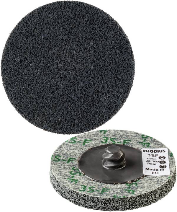 Rhodius 305287 RHODIUS VKS QUICK, 10 ks brúsne rúno 51 mm, 3S-jemné, TOPline, na nerez, oceľ, neželezné kovy 51 mm  10 ks