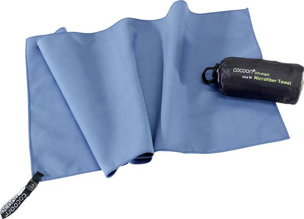Cestovný uterák Cocoon TSU04-XL 150 x 80 cm mikrovlákno, polyester modrý 1 kus