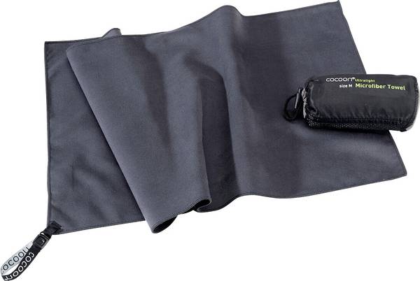 Cestovný uterák Cocoon TSU06-XL 150 x 80 cm mikrovlákno, polyester sivý 1 kus