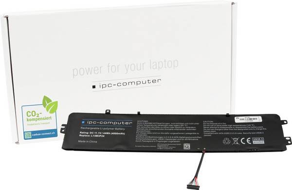 ipc-computer akumulátor do notebooku Akku L14M3P24 REPLACE 11.10 V 4000 mAh IPC-Computer