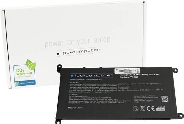 ipc-computer akumulátor do notebooku Akku YRDD6 REPLACE 11.40 V 3600 mAh IPC-Computer