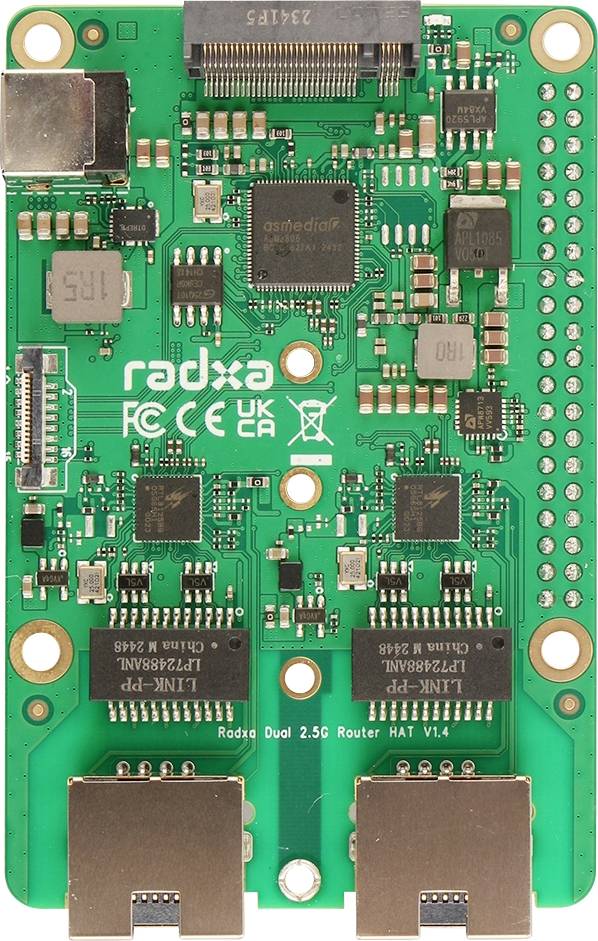 Radxa RA027G3 Scheda di sviluppo Adatto per (kit di sviluppo): Rock Pi, Raspberry Pi®
