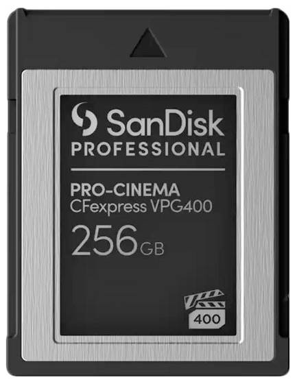 SanDisk PRO-CINEMA CFexpress VPG400 Type B CFexpress-kaart Retail 256 GB