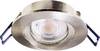 Deko Light Samsola, rund, gebürstet, Silber 110040 stropná lampa strieborná (kartáčovaná)