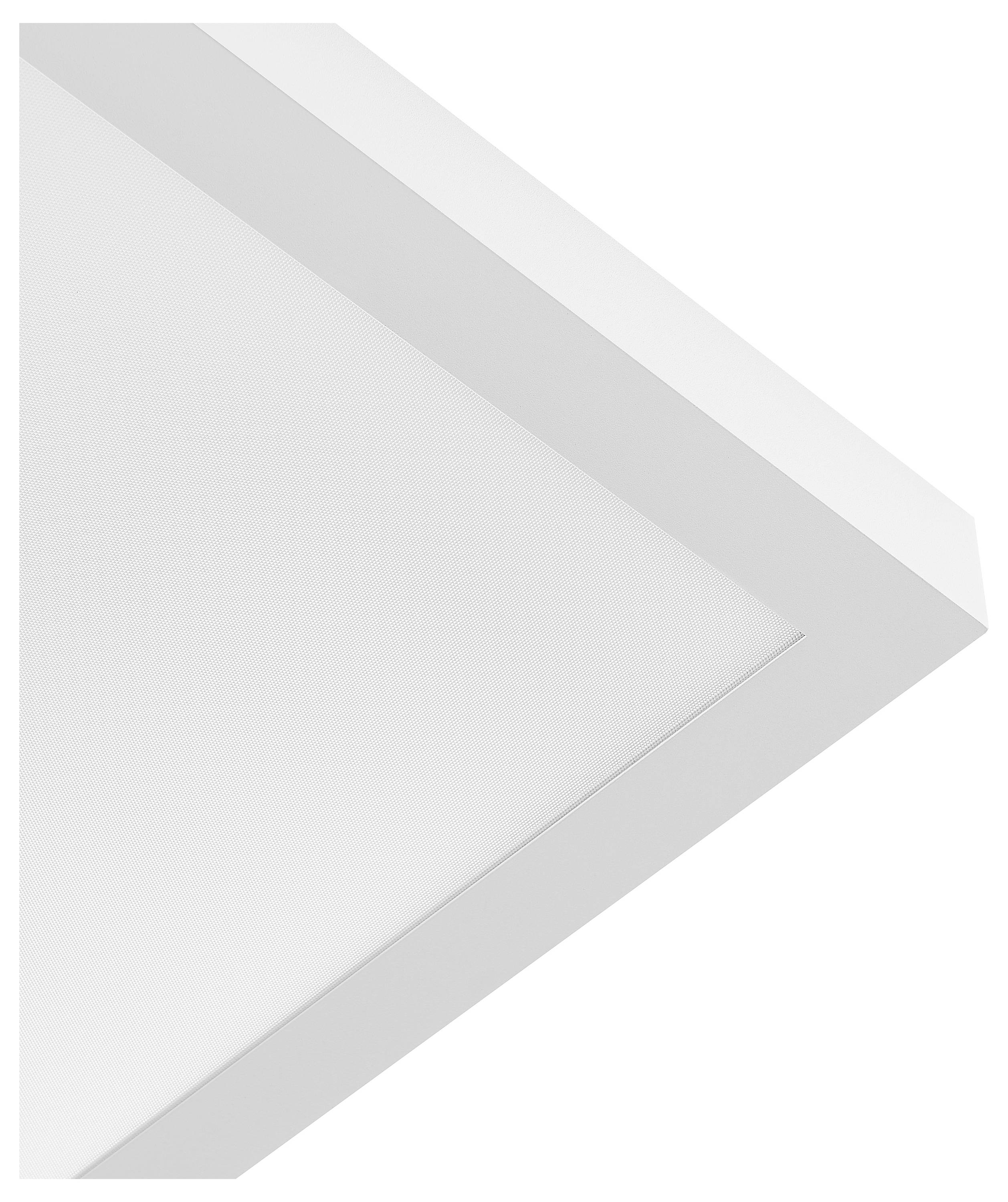 Abstraktné umenie s bielou trojuholníkovou plochou na svetlom pozadí. Geometrické línie zdôrazňujú minimalizmus a symetriu.