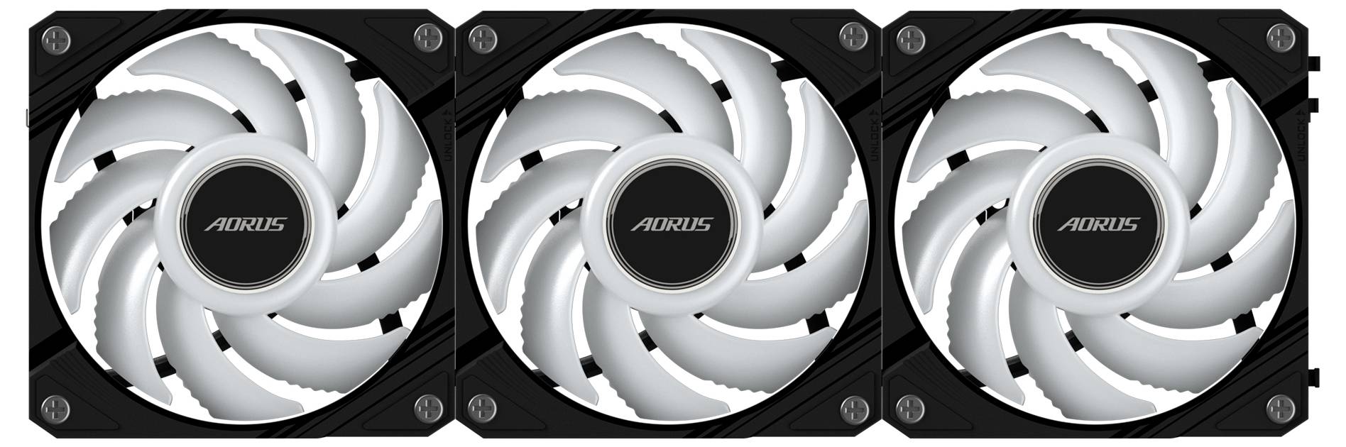 Gigabyte GP-ECFAN1203 PC vetrák s krytom čierna (š x v x h) 120 x 25 x 120 mm-5
