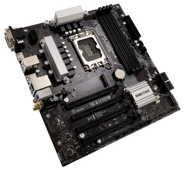 BioStar B760MXC PRO Základná doska Socket Intel® 1700 Tvarový faktor Micro-ATX Čipová sada základnej dosky Intel® B760-2
