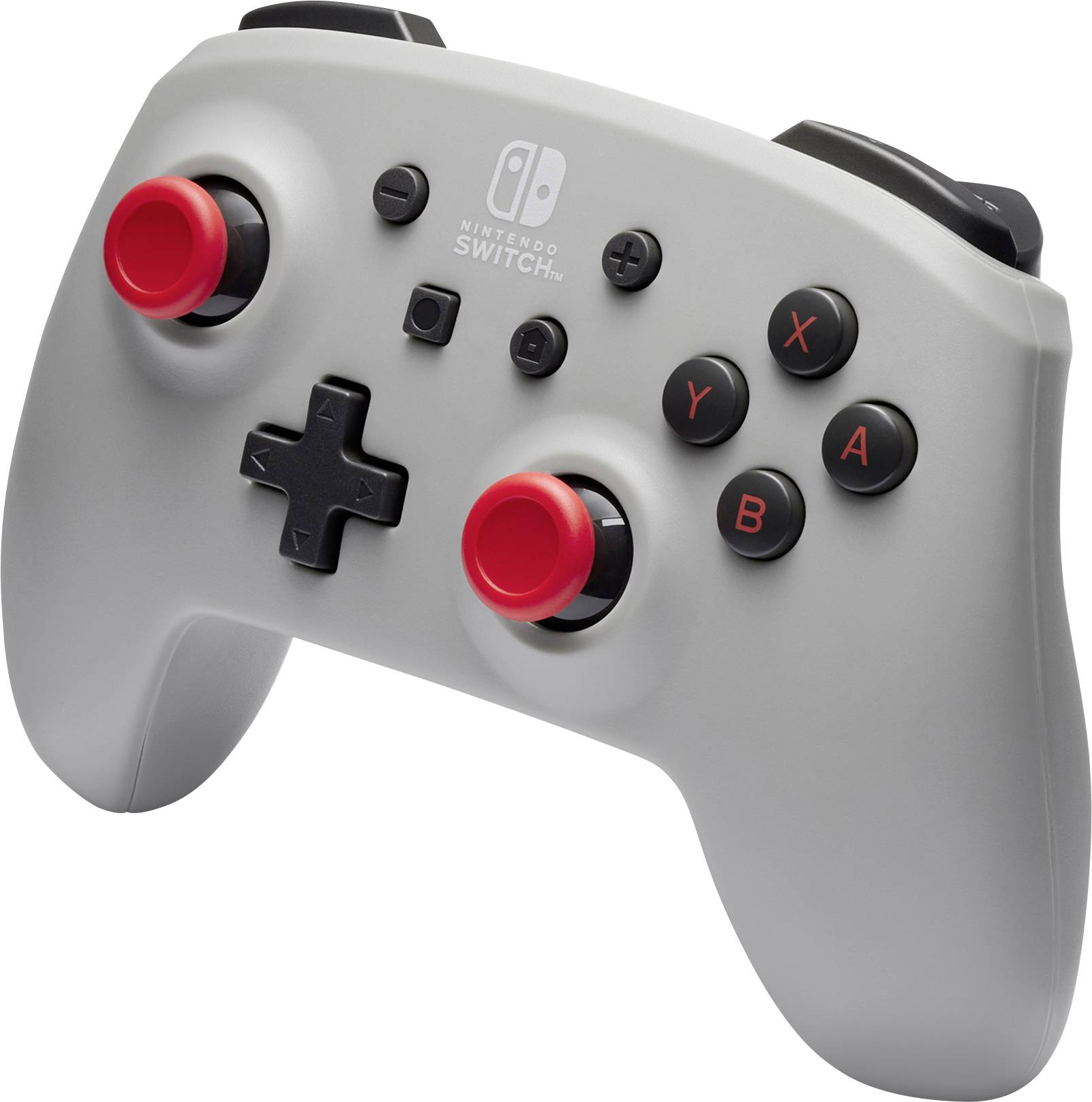 Power A Retro Grey Controller Nintendo Switch, Nintendo Switch Lite, Nintendo Switch OLED Grigio