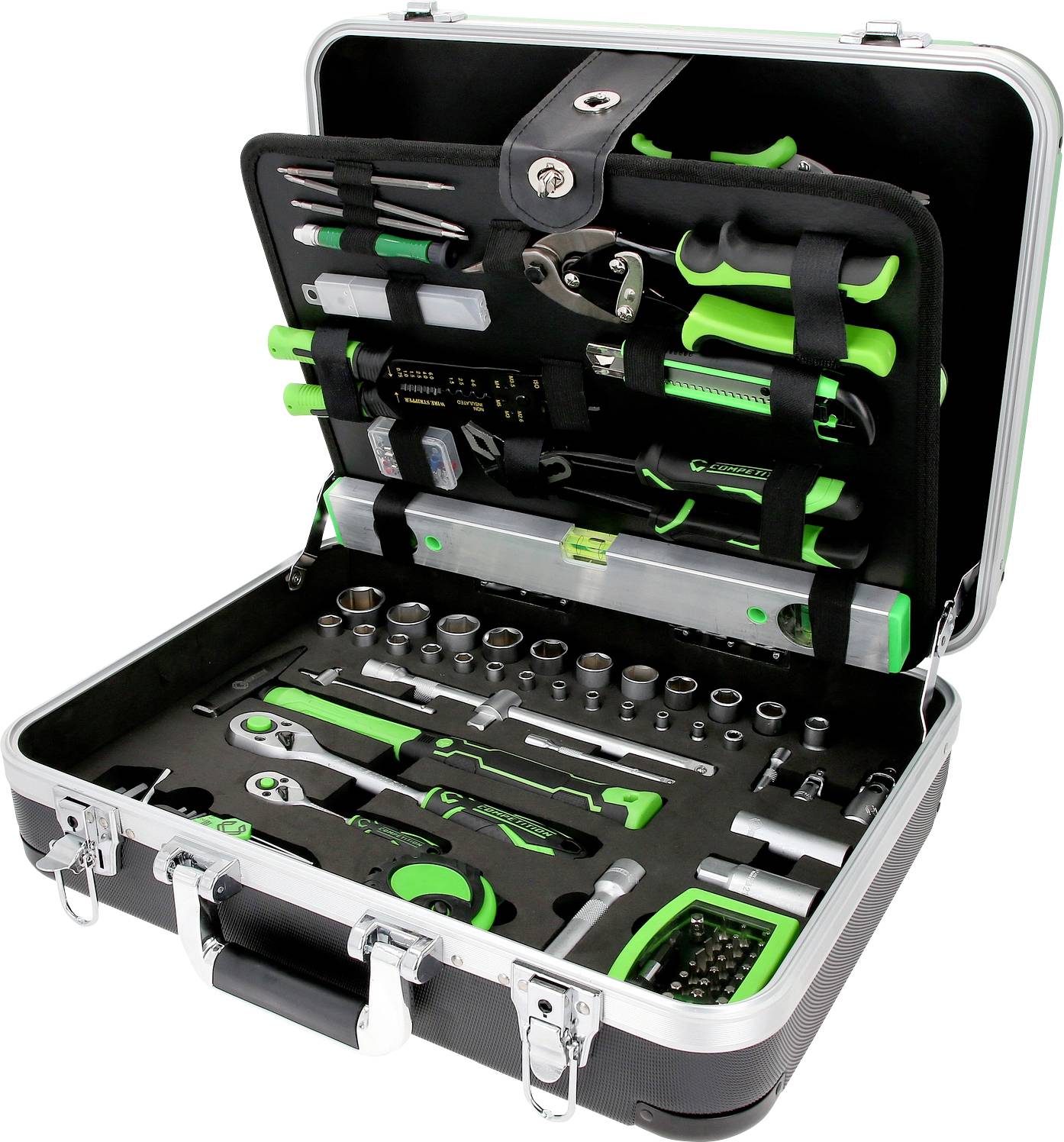 KS Tools 512.0145 COMPETITION 1/4+1/2 Universal-Werkzeug 512.0145 Værktøjssæt Universal I kuffert