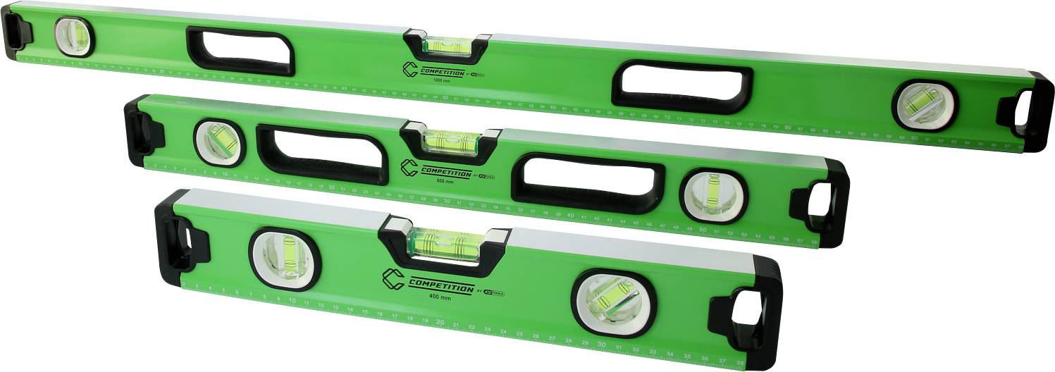 KS Tools 512.0510 COMPETITION Wasserwaagen-Satz 512.0510 Vaterpas-sæt