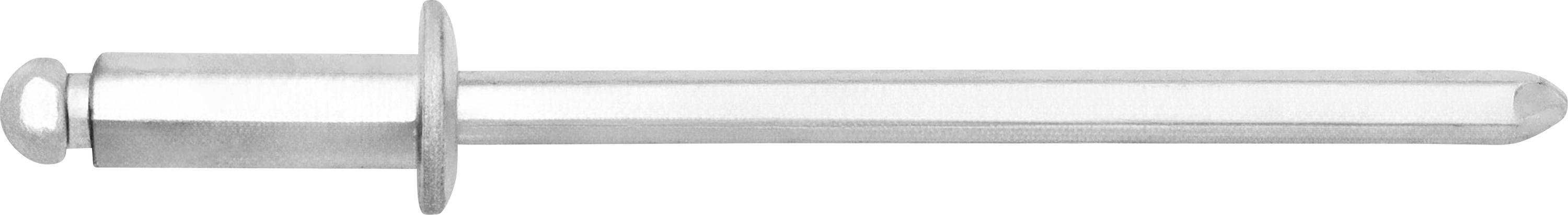 Gesipa 1538387 Blindnitter Galvaniseret stål Galvaniseret stål 500 stk