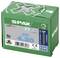 Zelená krabica so 200 skrutkami SPAX, veľkosť 4x30 mm, nehrdzavejúce, z nehrdzavejúcej ocele, s T 20 pohonom. Vyrobené v Nemecku.