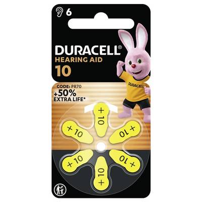 Duracell Batérie do načúvacích ZA 10 zinkovo-vzduchová 100 mAh 1.45 V 6 ks-0