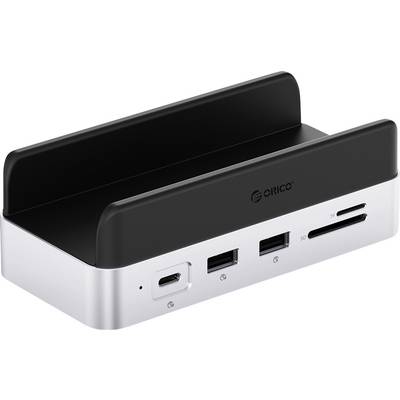 ORICO ORICO-VS10 USB-C® dokovacia stanica integrovaný držiak, integrovaná čítačka kariet, Slot M.2 pre SSD-0