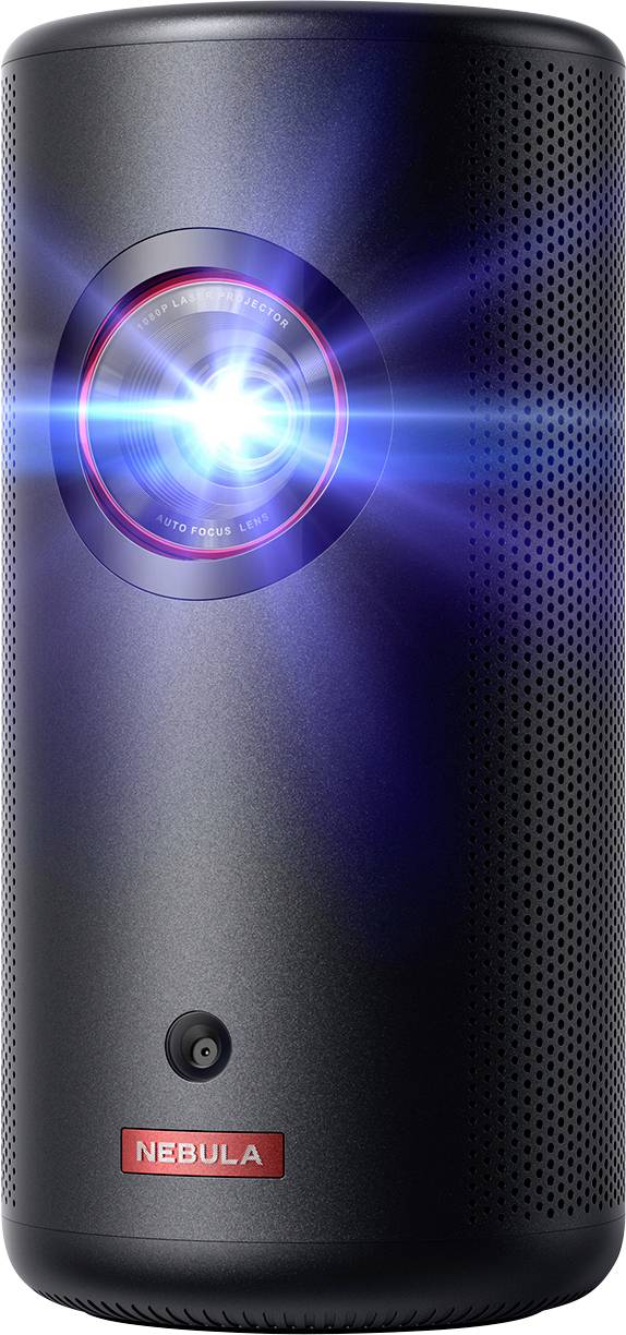 eufy Videoproiettore D2426212 DLP 300 lm 1920 x 1080 Full HD Messa a fuoco automatica, altoparlante integrato