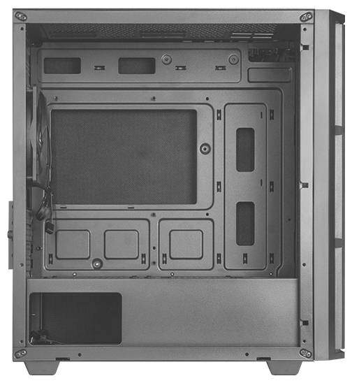 Chieftec AZ-01B-OP mini tower PC skrinka čierna-6