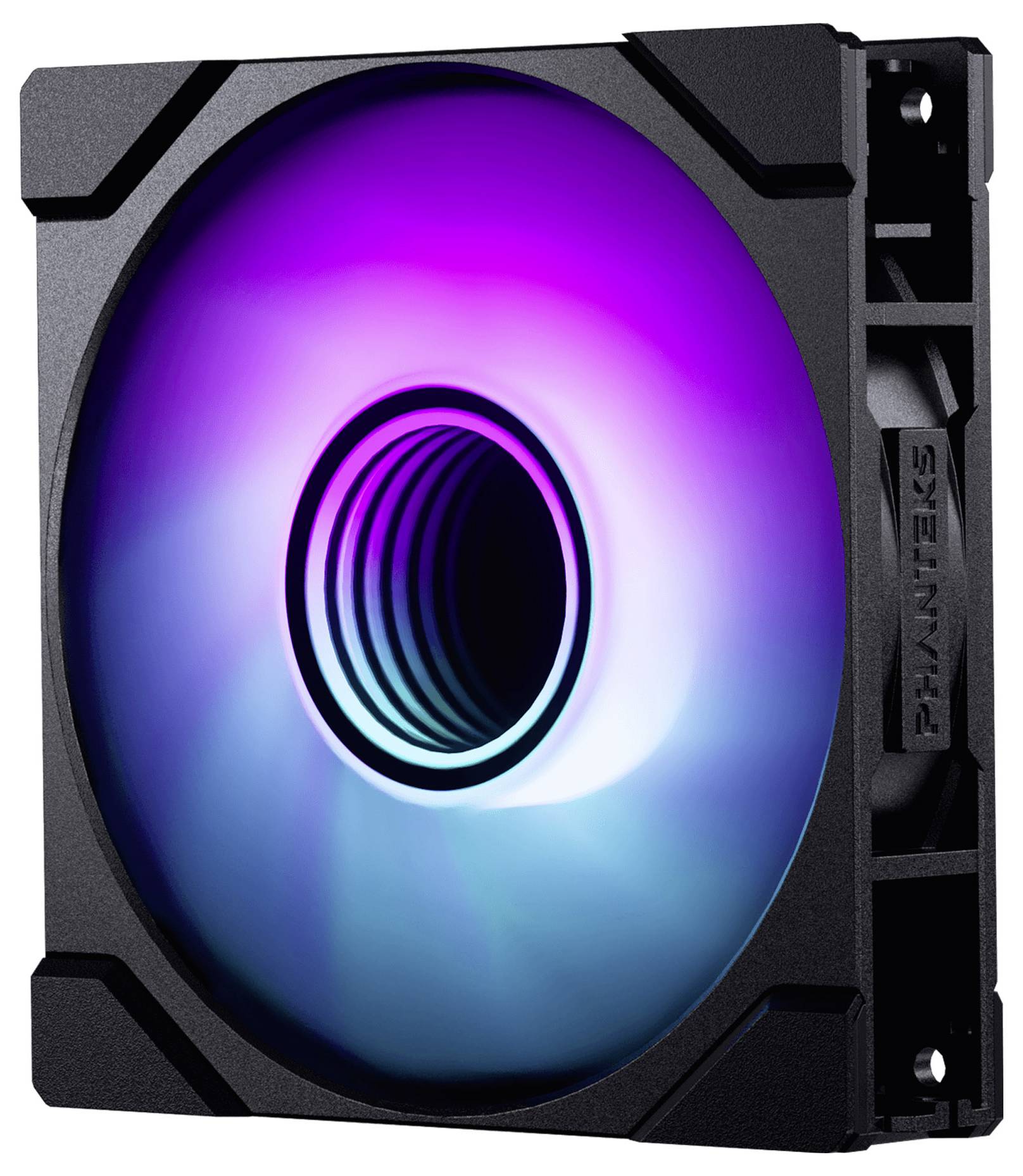 Phanteks PH-F120M25_G2_DBK01_3P PC vetrák s krytom viacfarebná (š x v x h) 120 x 25 x 120 mm-1