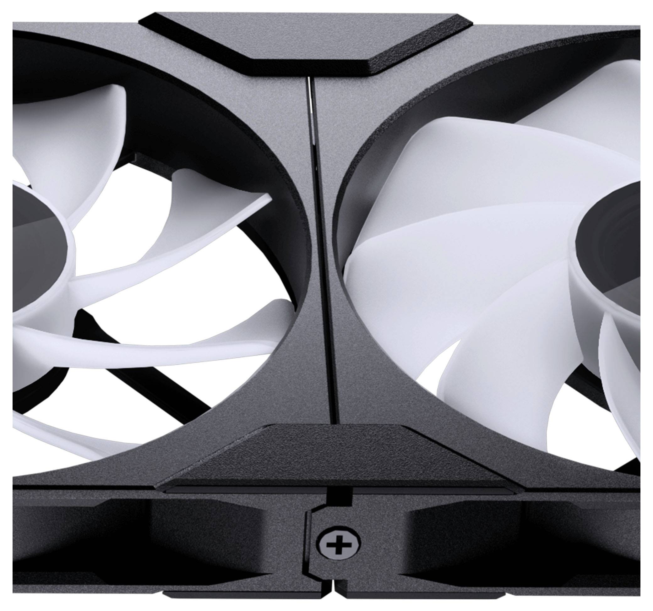 Phanteks PH-F140M25R_G2_DBK01 PC vetrák s krytom viacfarebná (š x v) 140 mm x 140 mm vrátane LED osvetlenia-8