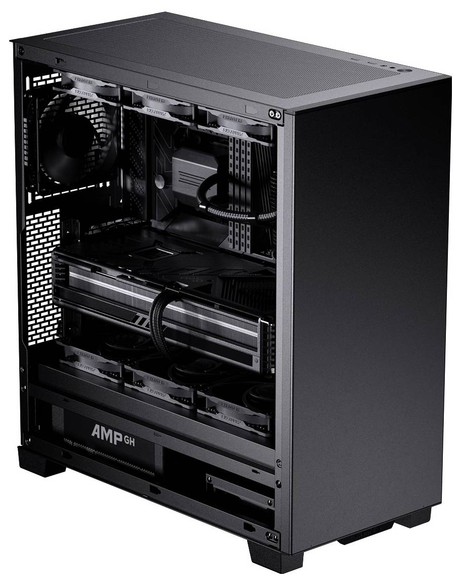 Phanteks PH-XT523PSC_BK01 midi tower púzdro, PC skrinka, herné puzdro čierna-6