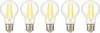 Sygonix SY-6829284 LED En.trieda 2021 A (A - G) E27 3.8 W = 60 W teplá biela (Ø x v) 60 mm x 106 mm vlákno 5 ks