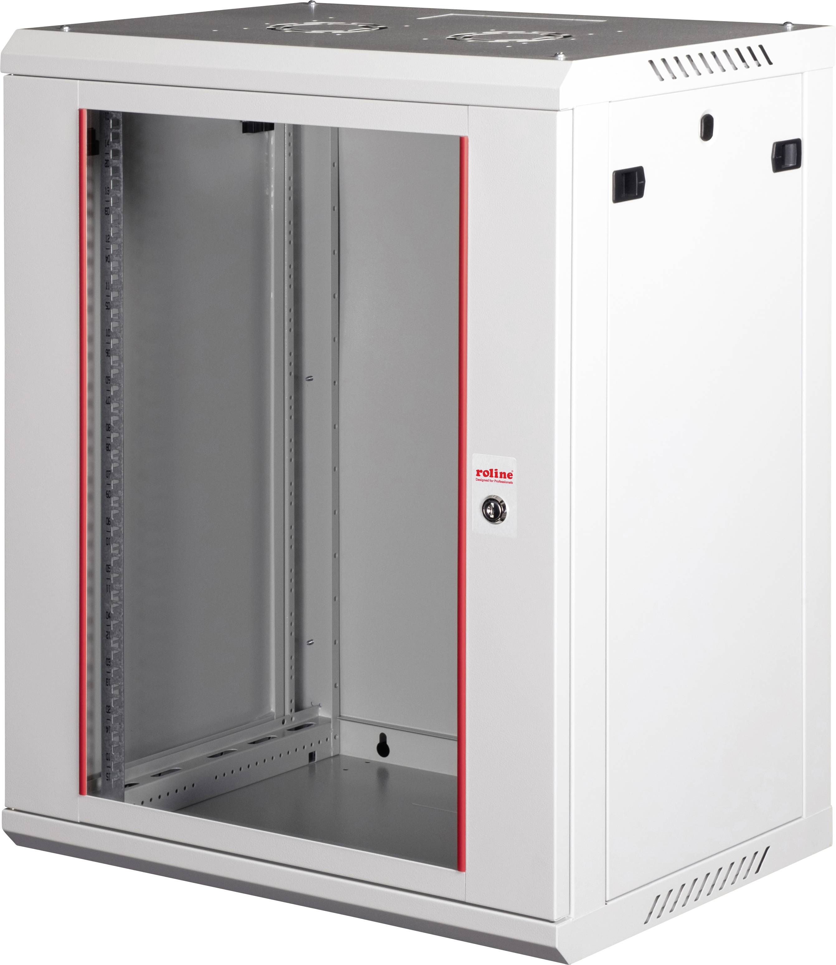Roline 19-inch wandbehuizing Basic Plus 15U, 600x450 BxT grijs