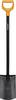 Fiskars 1066717 rýľ Pracovná šírka 180 mm rukoväť D