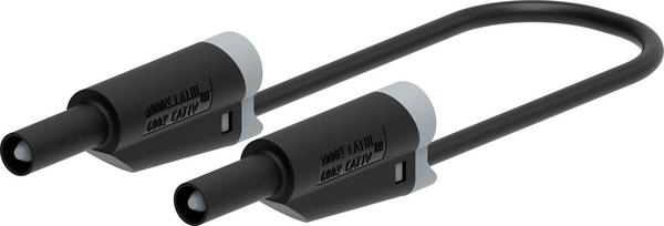 Electro PJP 2712-IEC-CD1-50N merací kábel [banánková zástrčka - ] 50 cm čierna 1 ks