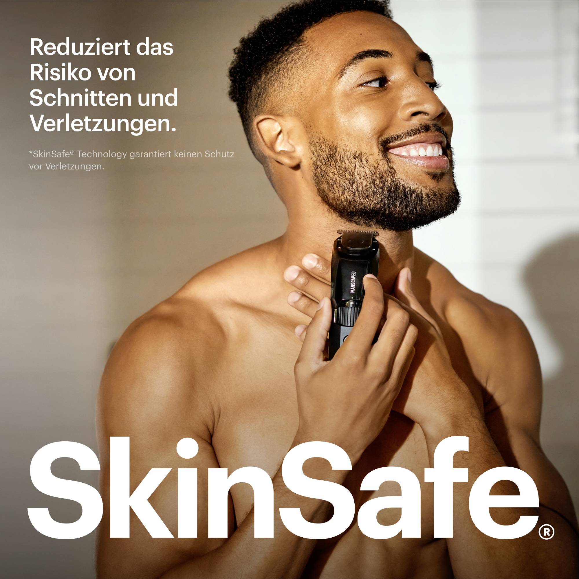 MANSCAPED Beard Hedger Essentials Kit zastrihávač fúzov čierna-6