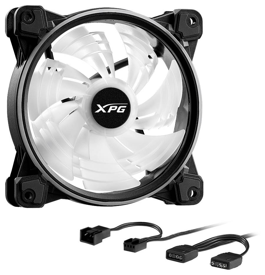 ADATA HURRICANE 120 PC vetrák s krytom čierna-2