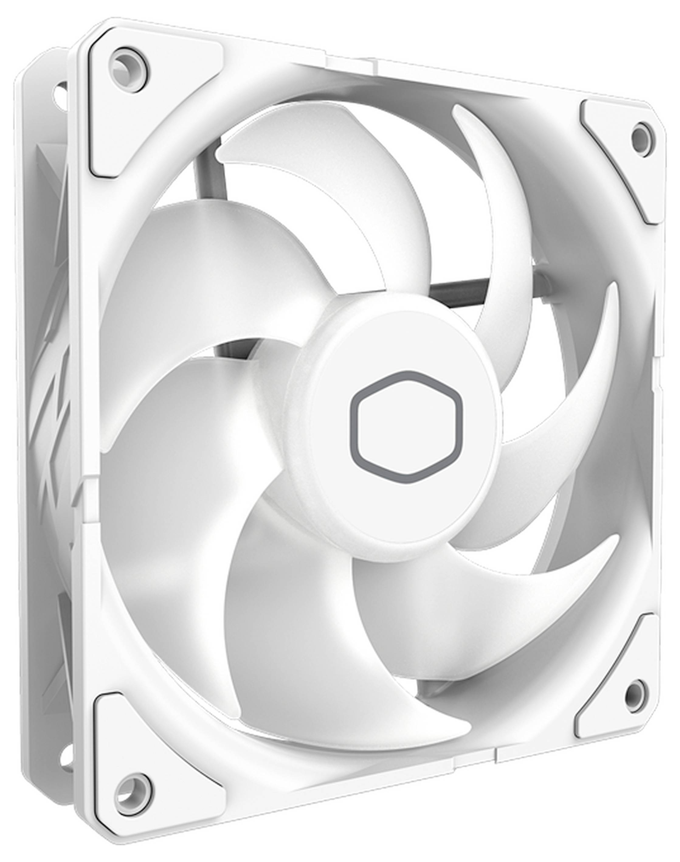 Cooler Master SickleFlow Edge PC vetrák s krytom biela (š x v x h) 120 x 25 x 120 mm vrátane LED osvetlenia-1