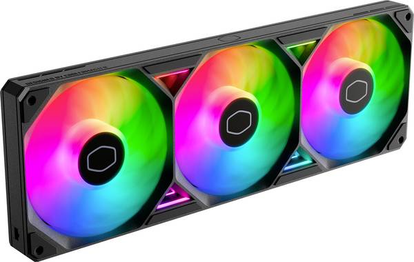 Cooler Master SickleFlow Edge PC vetrák s krytom čierna (š x v x h) 122 x 26.5 x 361 mm vrátane LED osvetlenia