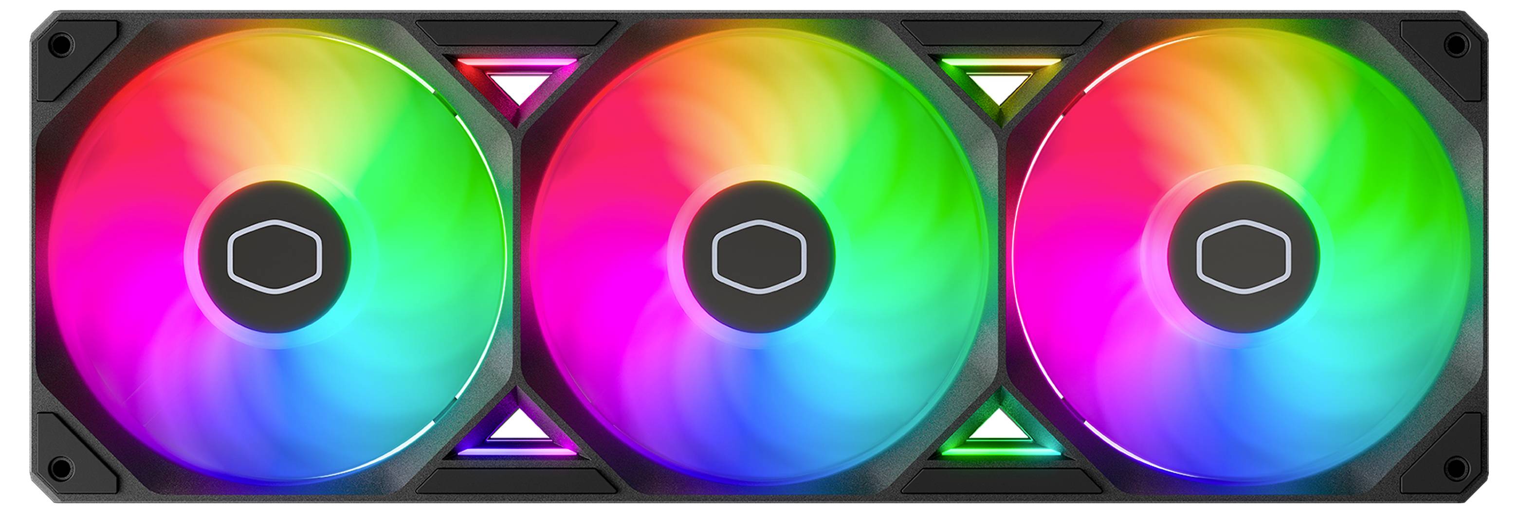 Cooler Master SickleFlow Edge PC vetrák s krytom čierna (š x v x h) 122 x 26.5 x 361 mm vrátane LED osvetlenia-1