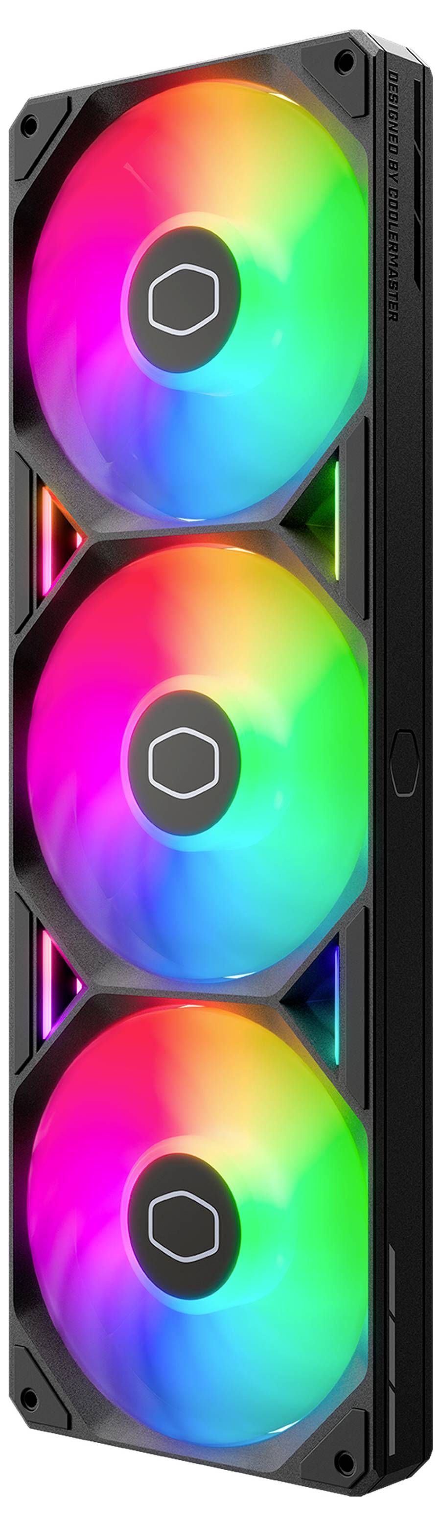 Cooler Master SickleFlow Edge PC vetrák s krytom čierna (š x v x h) 122 x 26.5 x 361 mm vrátane LED osvetlenia-2