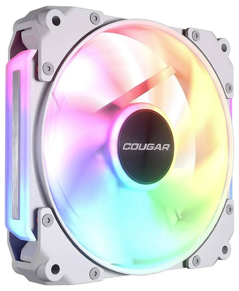 Cougar CF-APR12HW-RGB PC vetrák s krytom biela (š x v x h) 120 x 120 x 28 mm-3