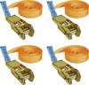 TOOLCRAFT TO-10246095 Priväzovacie únosnosť napriamo (LC)=250 daN (d x š) 5 m x 25 mm račňová pracka EN 12195-2