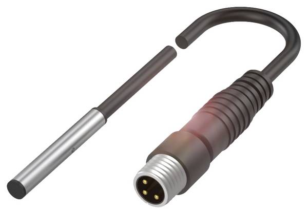 BALLUFF indukčný snímač BES00J3 BES00J3  zarovnaná PNP (Ø x v) 4 mm x 27 m