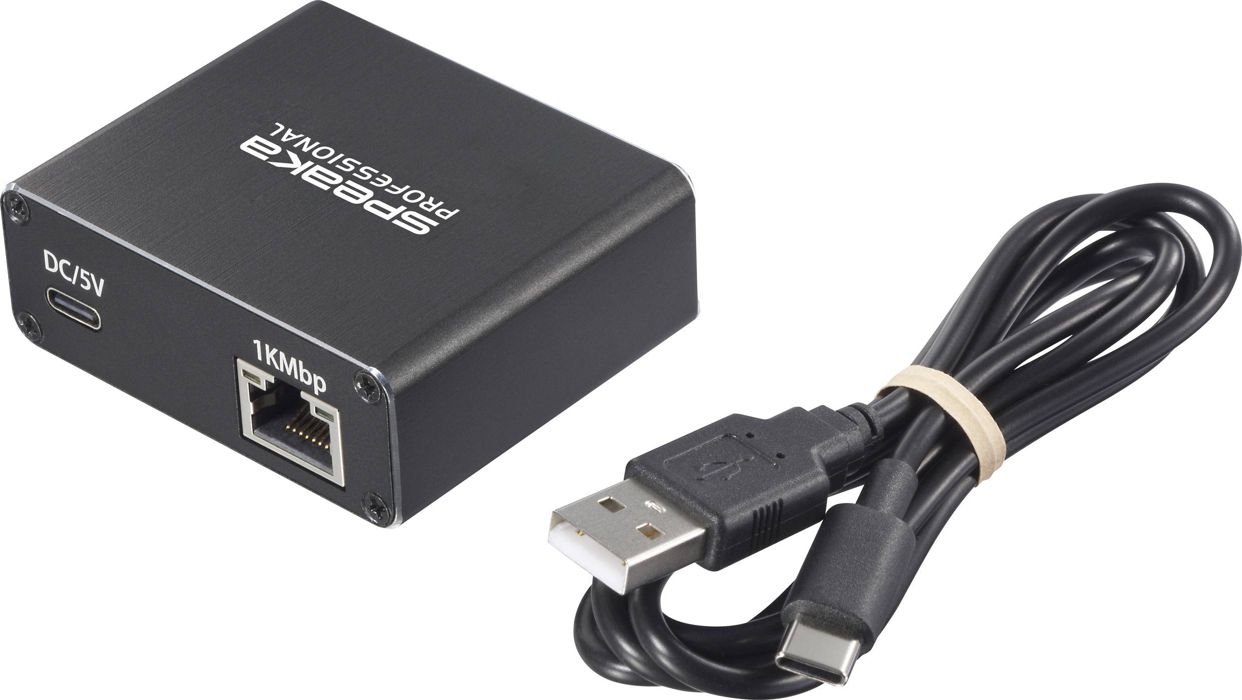 SpeaKa Professional SP-GNS-240 splitter 2 porty USB-C® 1 GBit/s USB napájanie-4
