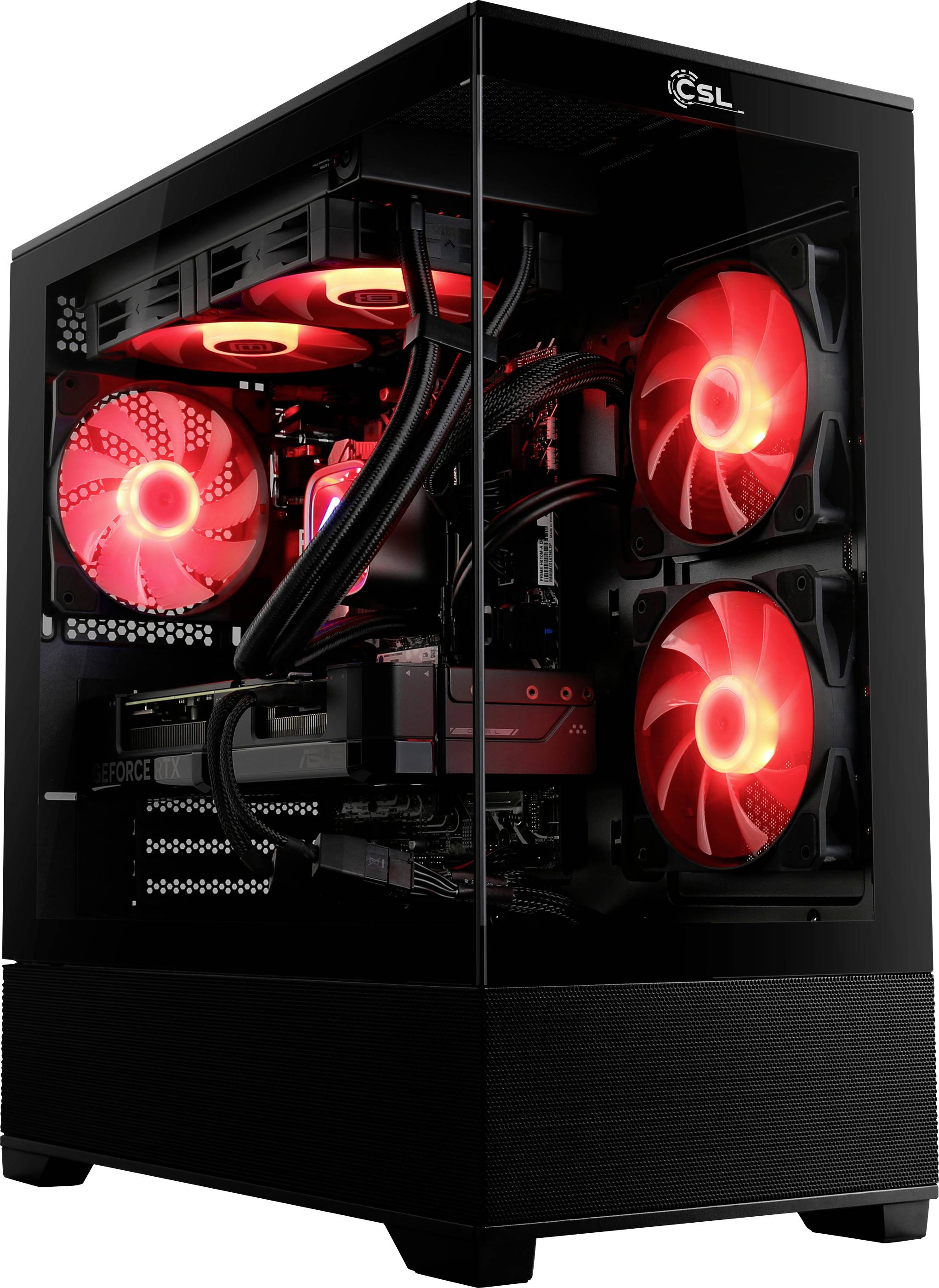 CSL Computer PC da gioco M12210H AMD Ryzen 7 7800X3D 5 GHz 32 GB RAM 2000 GB SSD AMD Radeon™ RX 9070 XT 16 GB GDDR6 94879