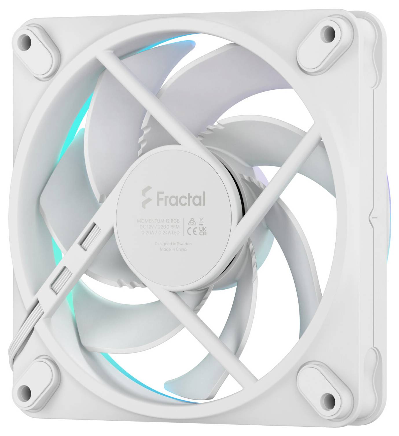 Fractal Design FD-F-MR1-1202 PC vetrák s krytom biela-5