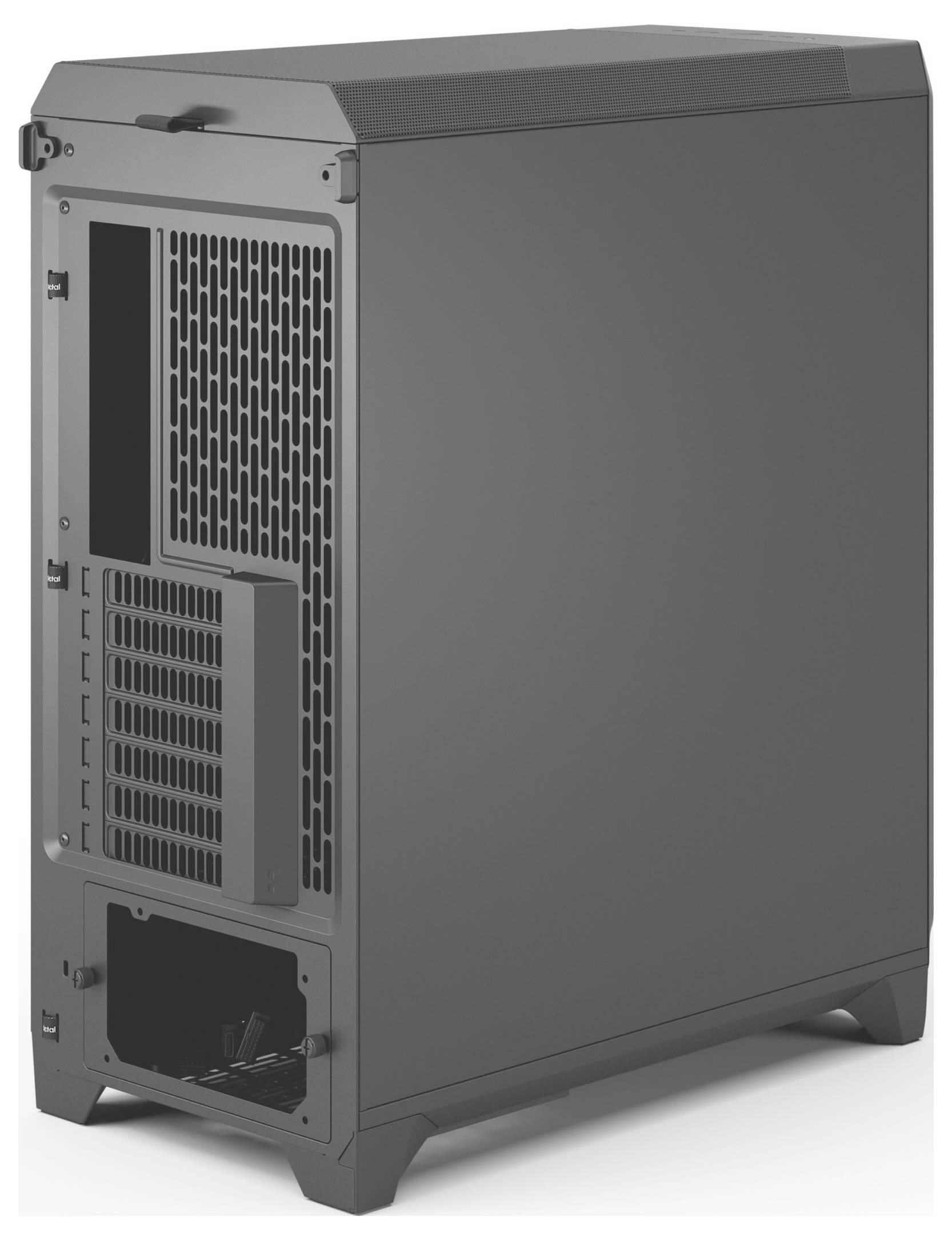 Fractal Design FD-C-MES3A-01 tower PC skrinka čierna 3 predinštalované ventilátory, prachový filter, integrované osvetle-10