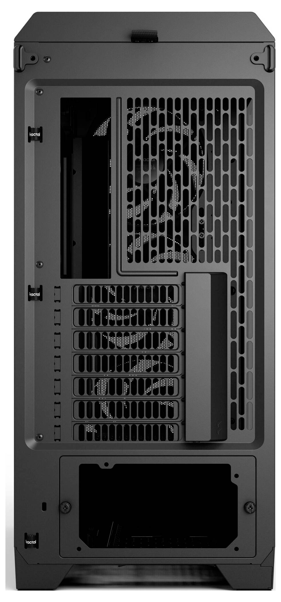 Fractal Design FD-C-MES3A-02 tower PC skrinka čierna bočné okno-6