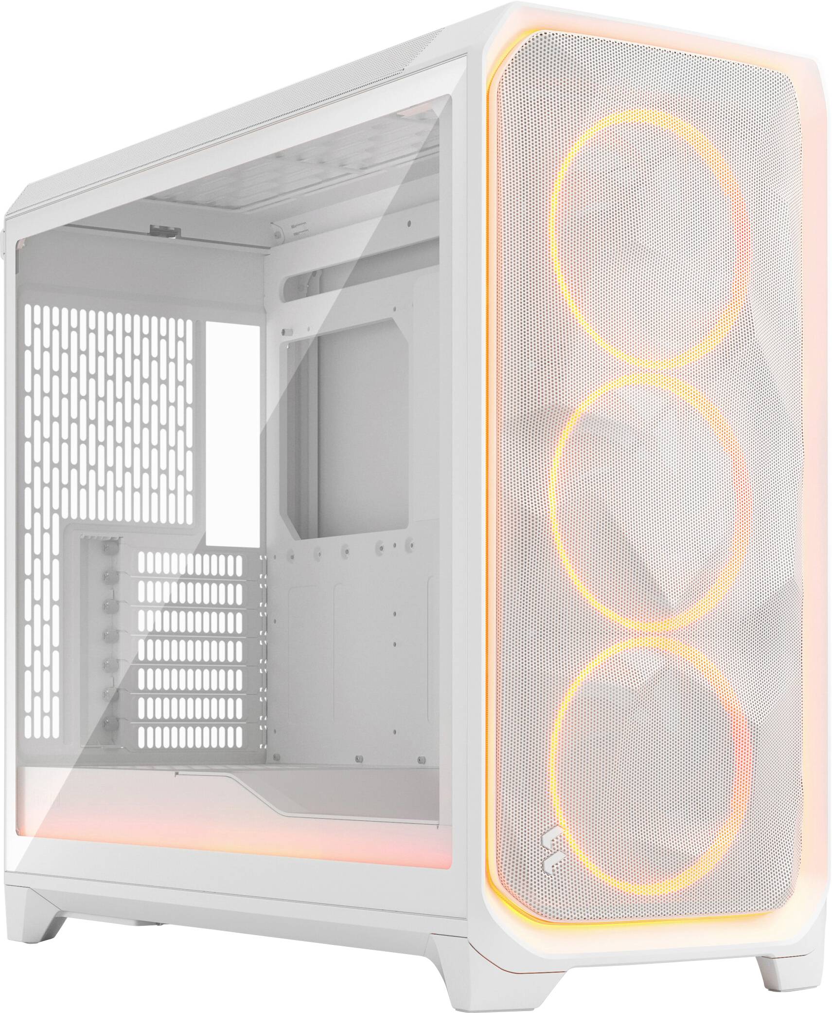 Fractal Design FD-C-MES3X-05 PC Case Bianco