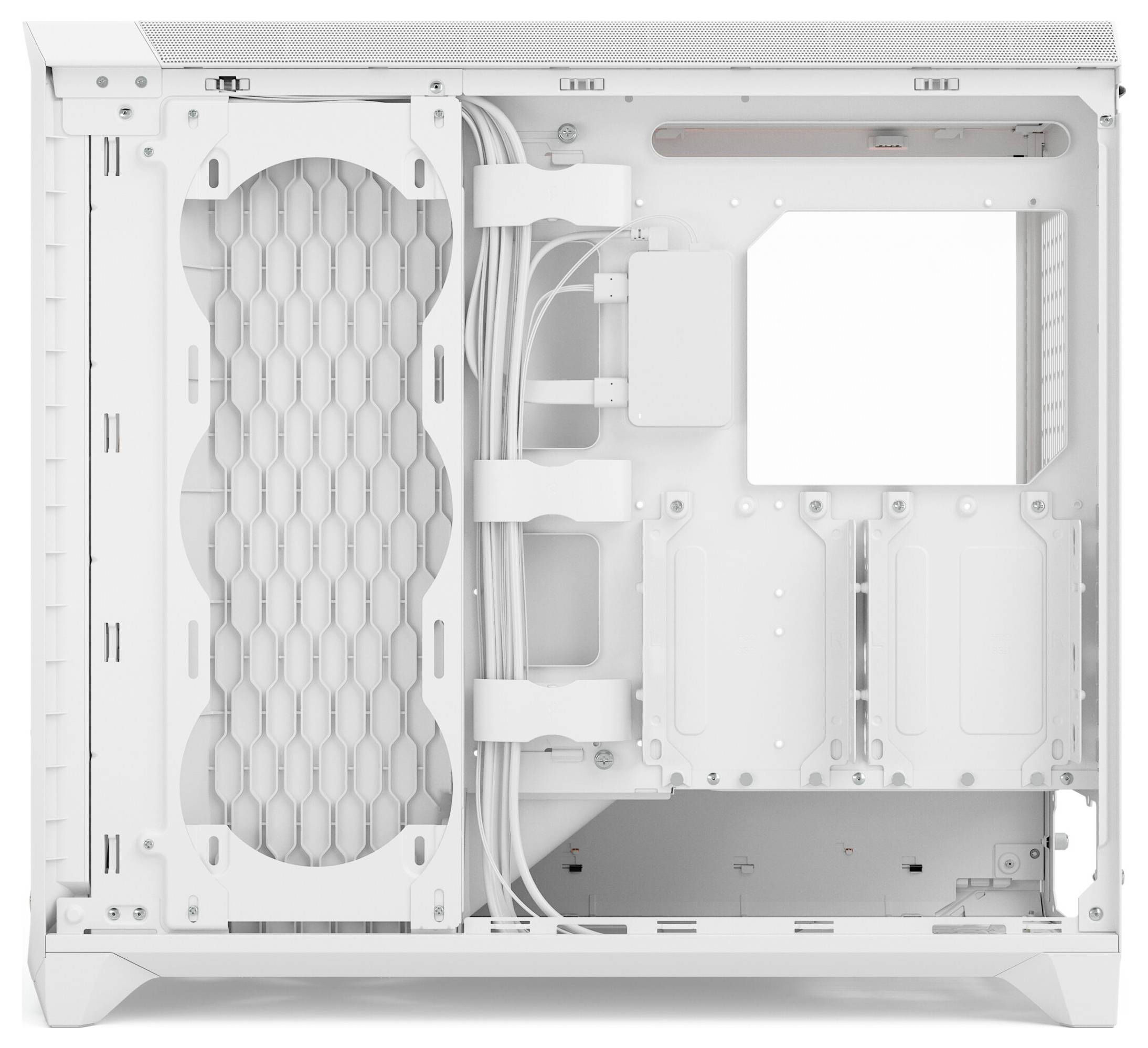 Fractal Design FD-C-MES3X-05 tower PC skrinka biela prachový filter-12