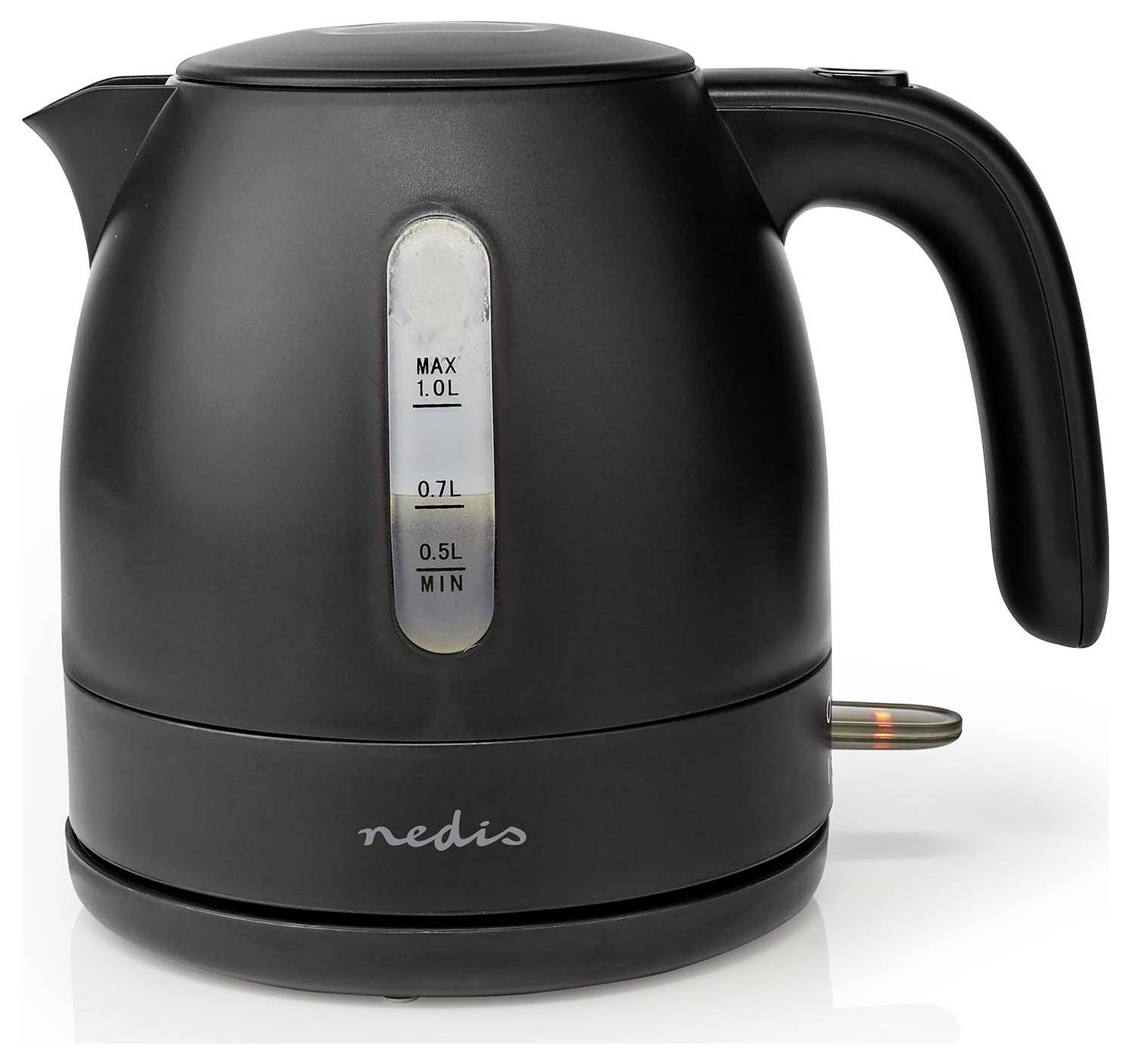 Nedis KAWK300EBK rýchlovarná kanvica, čierna, KAWK300EBK-1