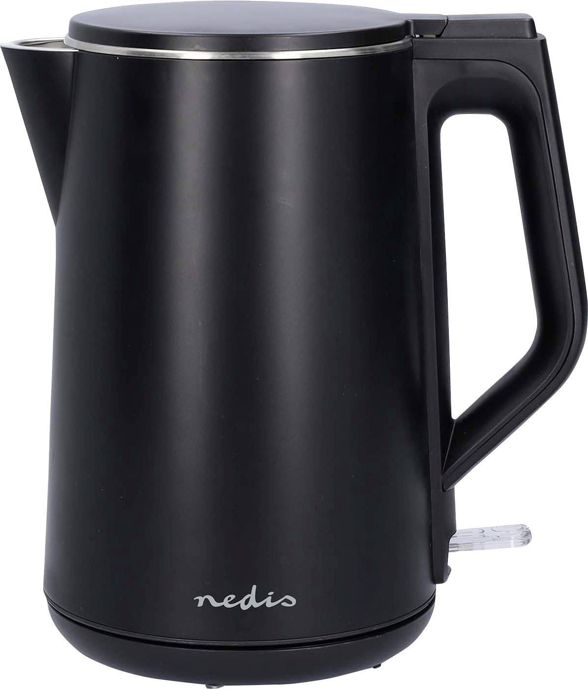 Nedis KAWK361EBK rýchlovarná kanvica, indikátor, čierna, KAWK361EBK-0