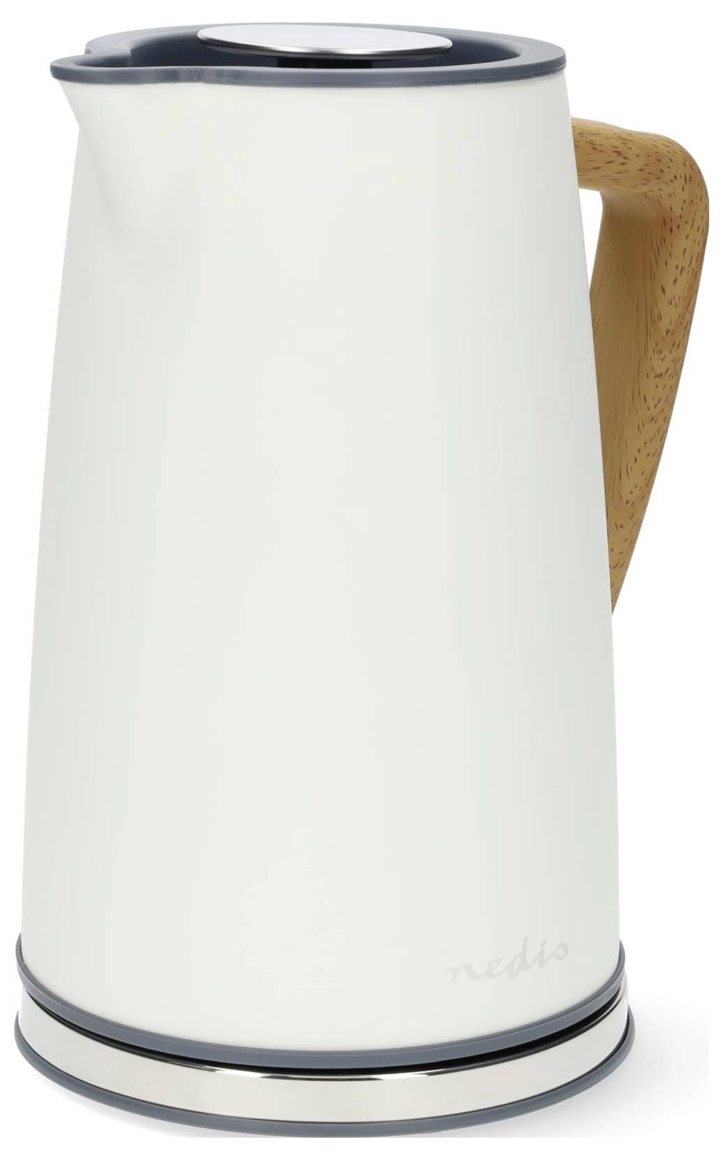 Nedis KAWK510EWT rýchlovarná kanvica, indikátor, biela, KAWK510EWT-3