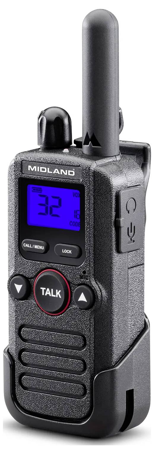 Midland 6er Set Midland BR180 Business Radio C1625.01 PMR rádiostanica/vysielačka-6