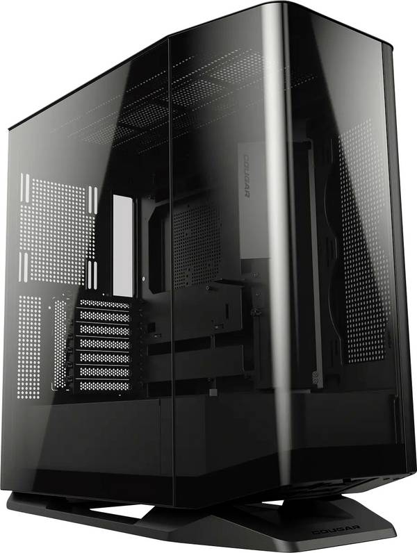 Cougar FV270 midi tower PC skrinka čierna bočné okno