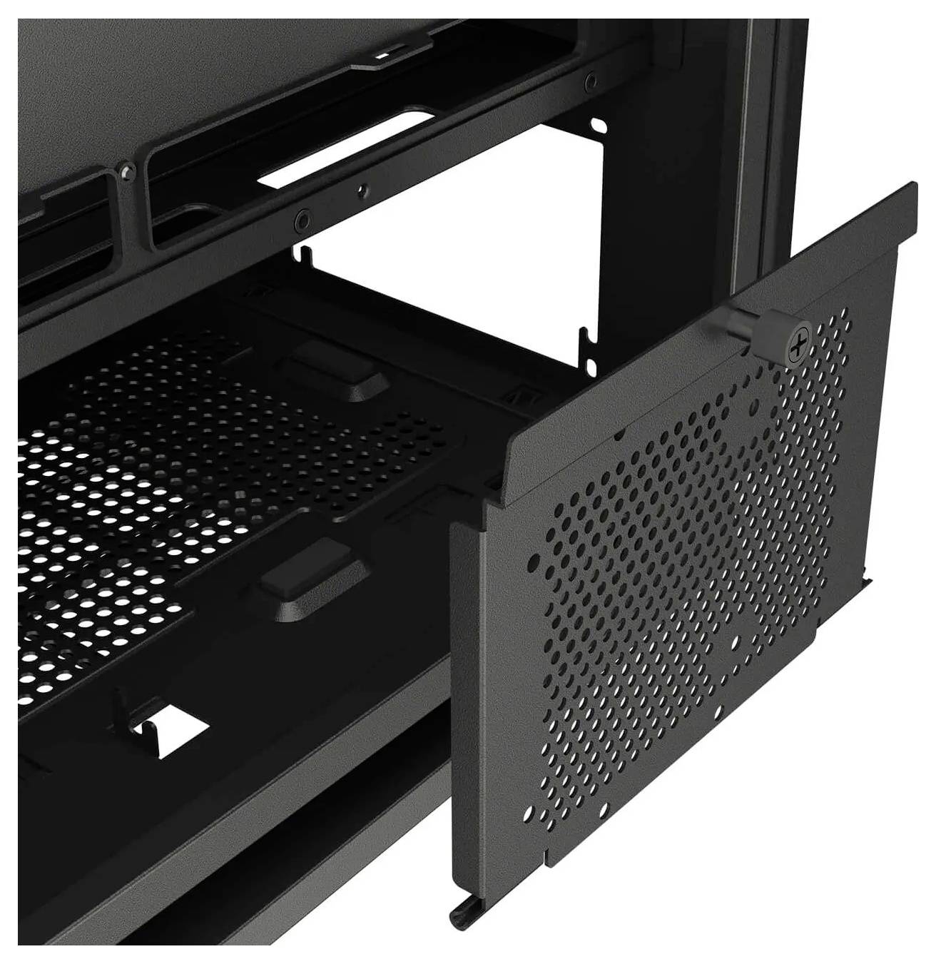 Cougar FV270 midi tower PC skrinka čierna bočné okno-12