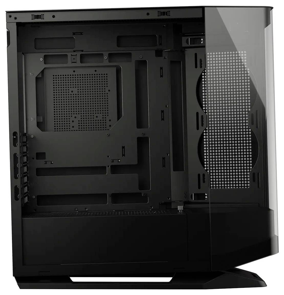 Cougar FV270 midi tower PC skrinka čierna bočné okno-16